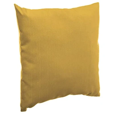 Image de Hespéride Coussin déco d&#039;extérieur Korai Jaune Moutarde 40x40 cm