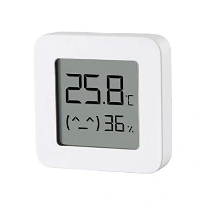 Image de Xiaomi Mi Temperature and Humidity Monitor 2 moniteurs pour Le contrôle de la température et l&#039;humidité, Lot pièces, Blanc, Large