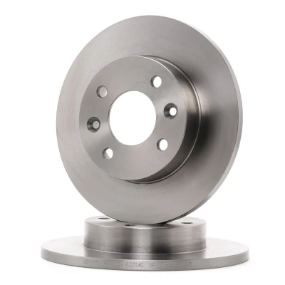 Image de DELPHI BG2217 Disque de frein 238 12 4 plein huilé non traité sans roulement roue, bague ABS RENAULT: CLIO 1, 2, Super 5 3/5 portes
