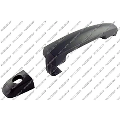 Image de PRASCO SZ0568302 Poignée De Porte extérieur, Hayon du véhicule, avant gauche avec couche d&#039;apprêt SUZUKI: SWIFT 3, Grand Vitara 2 SUV, SX4 I 5 portes