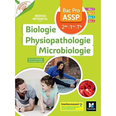 Image de Réussite ASSP Biologie Physiopathologie Microbiologie Bac Pro 2de 1re Tle Livre d’occasion Bon
