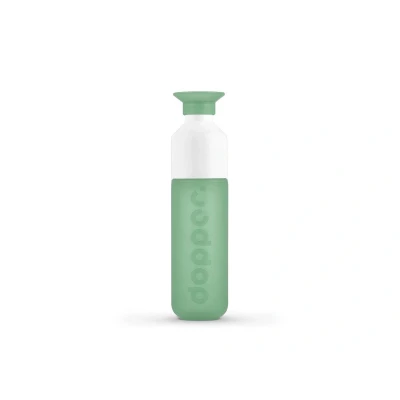 Image de Dopper Original Menthe Morose Bouteille d&#039;eau 450ml Gourde pour Sport 100% Recyclable, sans BPA Reutilisable Convient Le Sport, la Randonnée, L&#039;École et Bureau