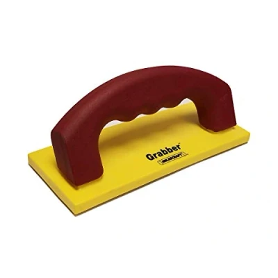 Image de Milescraft Grabber 3403 Bloc poussoir pour scies de table, tables défonceuse, à ruban et joints, jaune/rouge