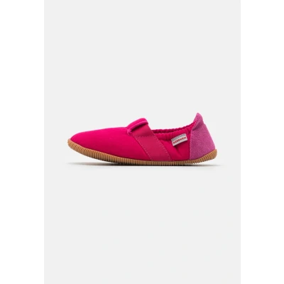 Image de Giesswein SÖLL SLIM FIT Chaussons pour enfants, Taille: 27, Pink Cuir et textile