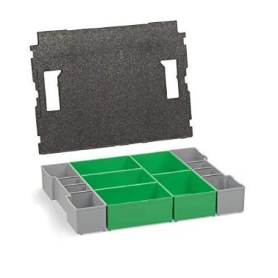 Image de Boîte de Cloisonnement Inserts Système Classement avec Tampons Couverture pour Bosch Sortimo L BOXX 102 aussi Adapté le Nouveau G4 Modèle 102, D3