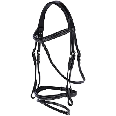 Image de Kerbl Bride Classic Cuir Noir Cob