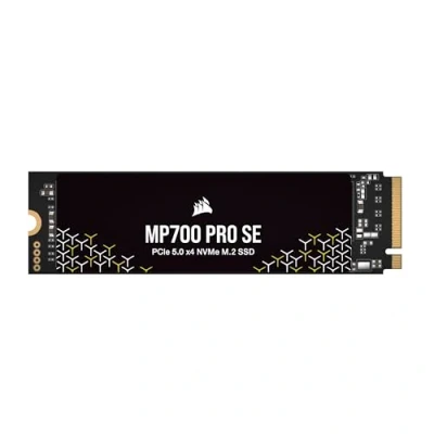 Image de Corsair MP700 Pro SE 4 to M.2 PCIe Gen5 x4 NVMe 2.0 SSD 2280 Jusqu’à 14 000 Mo/s Lecture Séquentielle TLC NAND Haute Densité Noir