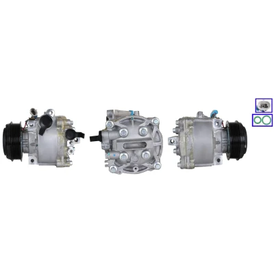 Image de LUCAS ACP01222 Compresseur De Climatisation PAG 46 YF R 134a, 1234yf avec joints OPEL: Adam, Mokka / X