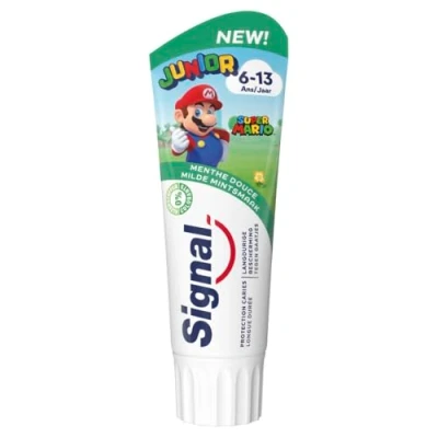 Image de Signal Dentifrice Junior Menthe Douce 6 13 ans 75ml