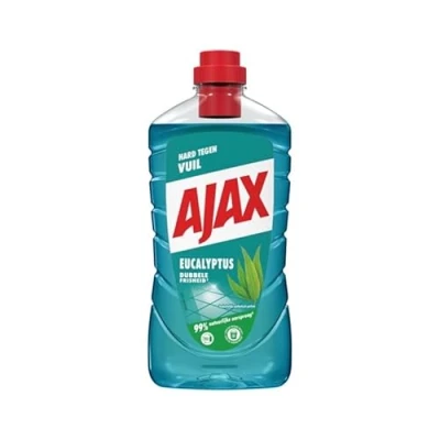 Image de AJAX Lot de 8 nettoyants universels « Eucalyptus » (8 x 1 litre)