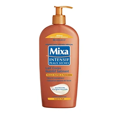 Image de Mixa Intensif Peaux Sèches Lait corps nutritif satinant 400 ml