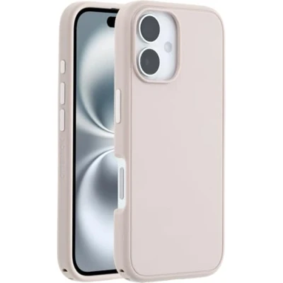 Image de Otterbox Coque Symmetry Series MagSafe pour iPhone 16, Antichoc, résistante aux Chutes, de Protection Fine, supporte 3X Plus Chutes Que la Norme Militaire, Rose