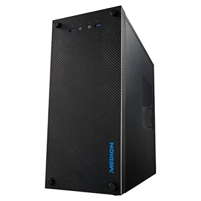 Image de MEDION AKOYA P63022 MD35344, PC de Bureau Multimédia Intel Core i5 12400, 16 Go RAM, SSD 256 Go, Carte Graphique Iris XE Graphics, Fixe avec Windows 11 Home Souris Incluse