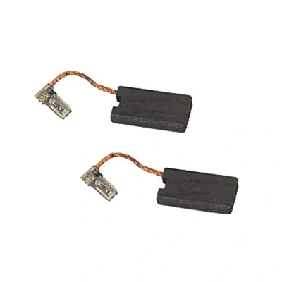 Image de Lot de 2 balais charbon moteur 6,3 x 13 27 mm pour Makita HM1317CB HM1203C M10 HM1307CB HR4501C HR5212C HR5201C HM1101C HM1111C HM1213C HM1307C HM1317C