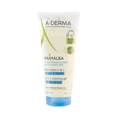 Image de A Derma Primalba Gel lavant 2 en 1 Corps et cheveux