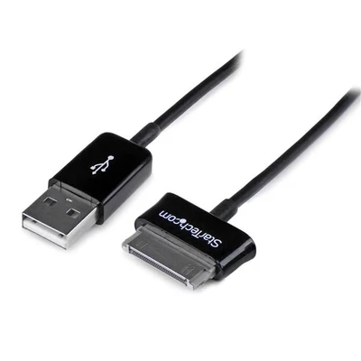 Image de StarTech.com Câble Connecteur Dock vers USB pour Samsung Galaxy Tab 3 m Noir Neuf