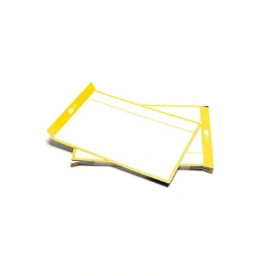 Image de PATboard Tableau Scrum et Kanban TASKcards Magnétique 8 Cartes de Tâche L (Grande) Jaune