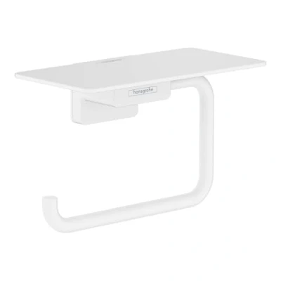 Image de hansgrohe AddStoris Porte papier WC avec tablette, blanc mat, 41772700