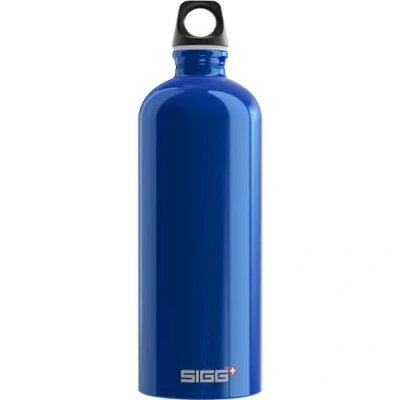 Image de SIGG Gourde Aluminium Traveller Certifiée Neutre En CO2 Convient Aux Boissons Gazeuses Étanche &amp; Légère Sans BPA 0,6L / 1L