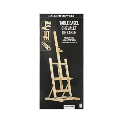 Image de Daler Rowney Wimbourne Chevalet de table en bois support réglable