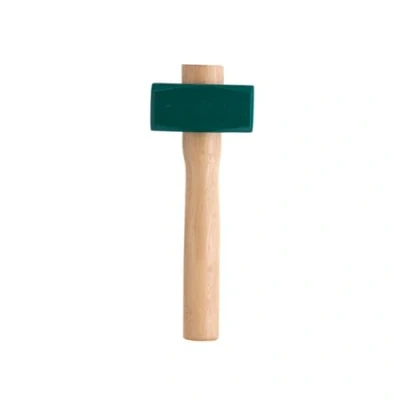Image de Leborgne Massette angles abattus, Acier forgé et trempé, Manche bois certifié 100% PEFC, Poids: 1,2 kg (fer)