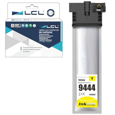 Image de LCL T9444 Jaune Haut rendement Cartouche d&#039;encre Compatible pour Epson Workforce Pro WF C5210 C5210DW C5290 C5290DW C5710 C5710DWF C5790 C5790DWF (1 Pack)