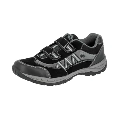 Image de Brütting Homme Man Comfort V Sneakers Basses, Noir (Schwarz/Anthrazit Schwarz/Anthrazit), 42 EU