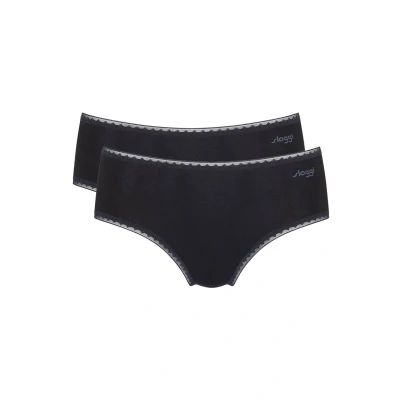Image de Sloggi Femme Go Midi C2p sous vêtement, Noir, XS EU