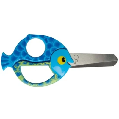 Image de Fiskars 1003746 Ciseaux, Acier Inoxydable, Poisson, 12,7 x 5,7 0,6 cm