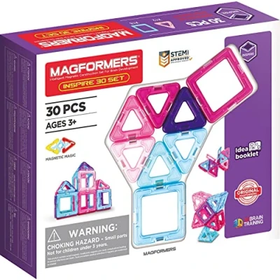 Image de Magformers 2042633 Jeu De Construction Inspire 30 Pièces version import