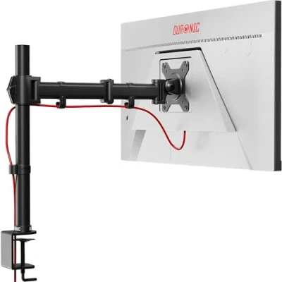 Image de Duronic DM251X3 Support écran PC pour bureau à pince Rotatif / Inclinable Pivotable