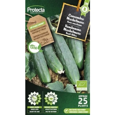 Image de PROTECTA Semence Concombre Marketmore BIO