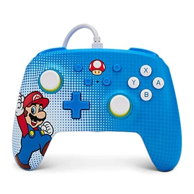 Image de PowerA 1522660 01 accessoire de jeux vidéo Multicolore USB Manette jeu Analogique/Numérique Nintendo Switch Neuf