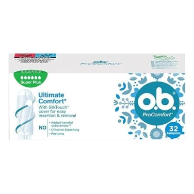 Image de o.b. Tampons Super Plus de 32 Pièces Lot 2