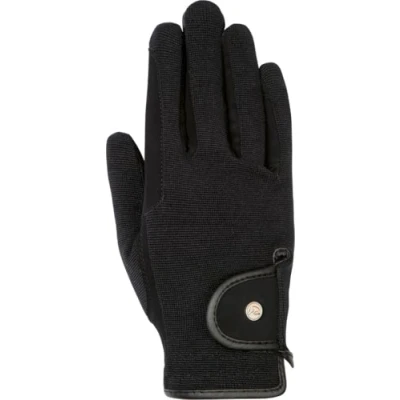 Image de HKM Pro Team Gants Professional Similicuir Noir M