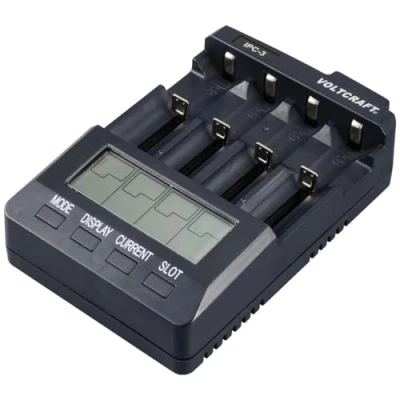 Image de Chargeur de Piles Rondes Li ION, NiCd, NiMH VOLTCRAFT IPC 3
