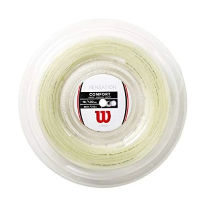 Image de WILSON Mixte Sensation Plus Reel Cordages, Noir, 16 EU