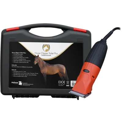 Image de Toilette Horse Clipper Plus Zwart / Oranje One Size