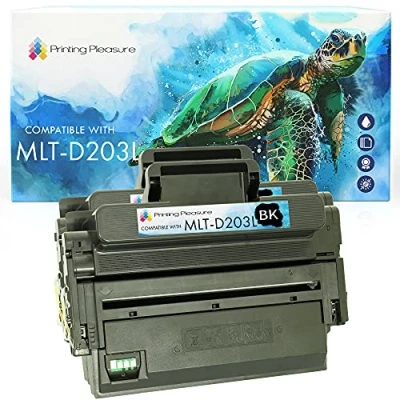 Image de Printing Pleasure 2 Compatibles Cartouches de Toner pour Samsung ProXpress SL M3320ND M3370FD M3820 M3820ND M3820DW M3870FD M3870FW M4020 M4020ND M4020NX M4070FR Noir, Grande Capacité (5000 Pages)