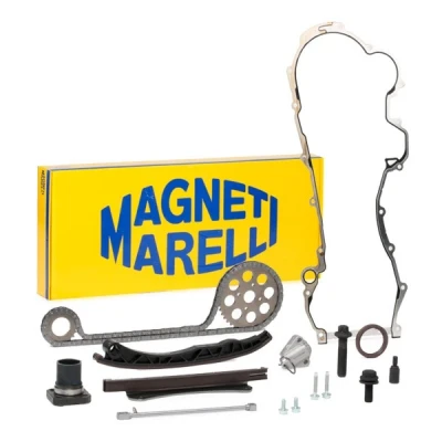 Image de MAGNETI MARELLI 341500000102 Jeu de distribution à chaînes avec joint d&#039;étanchéite kit vis Chaîne fermée, Simplex OPEL: Corsa D 3/5 portes