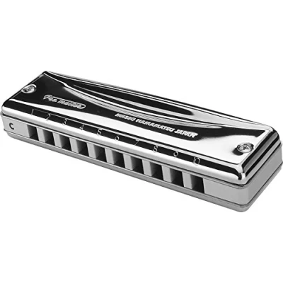 Image de Suzuki MR350BB Promaster Harmonica en si bémol 10 Trous Argenté