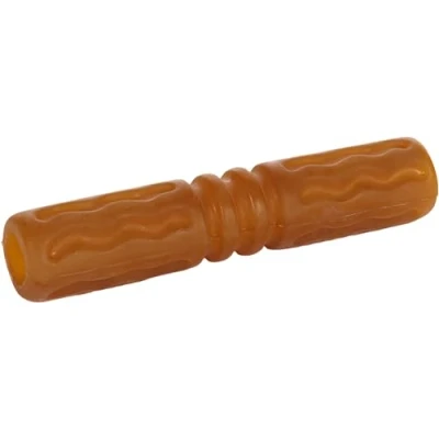 Image de Flamingo Jouet pour Chien Rubba Caoutchouc Bâton Brun 18x3,5x3,5cm 100% Naturel
