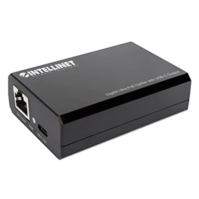 Image de Intellinet Splitter Gigabit Ultra PoE Con uscita USB C&amp;Trade