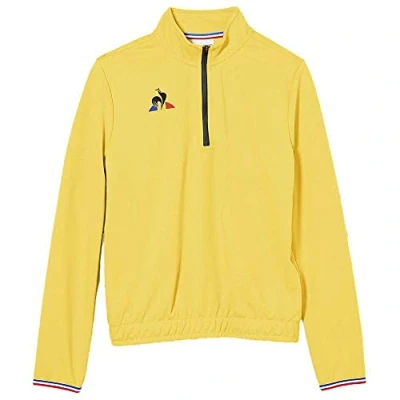 Image de Le Coq Sportif N1 Training Sweat à Capuche pour Homme, Jaune (Original Jaune), 8 Ans