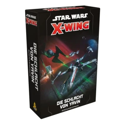 Image de Atomic Mass Games, Star Wars : X Wing 2ème Edition La Bataille de Yavin Extension Scénario Tablette 2 Joueurs À partir 14 Ans 30 45 Minutes Allemand