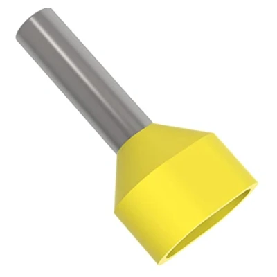 Image de Embouts Double de câble 0,5 16 mm² isolés Gaines d&#039;extrêmité Cables 10 1000 unité sélection: (10 pièces, 6.0 Jaune)