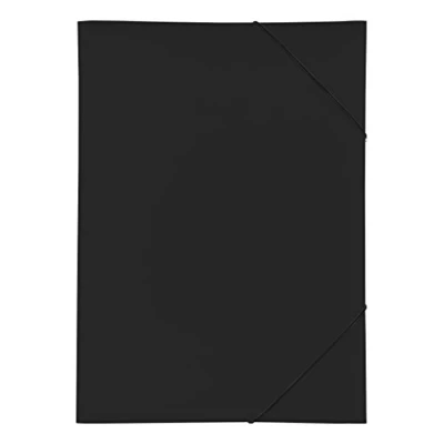 Image de Pagna Chemise à élastique en polypropylène 3 rabats A3 Noir 21638 01
