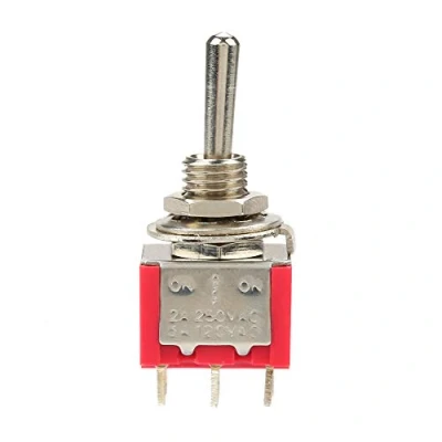 Image de Oumefar 10 pièces 6 broches 3 positions ON OFF interrupteur à bascule momentané 6mm Mini DPDT pour appareil ménager Automobile
