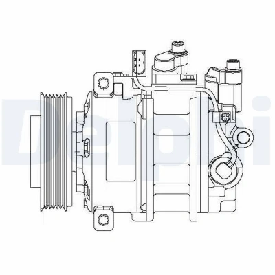 Image de Compresseur de climatisation DELPHI CS20475