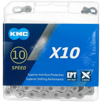 Image de KMC Chaîne Ept X10 Mixte, Gris, 114 Links